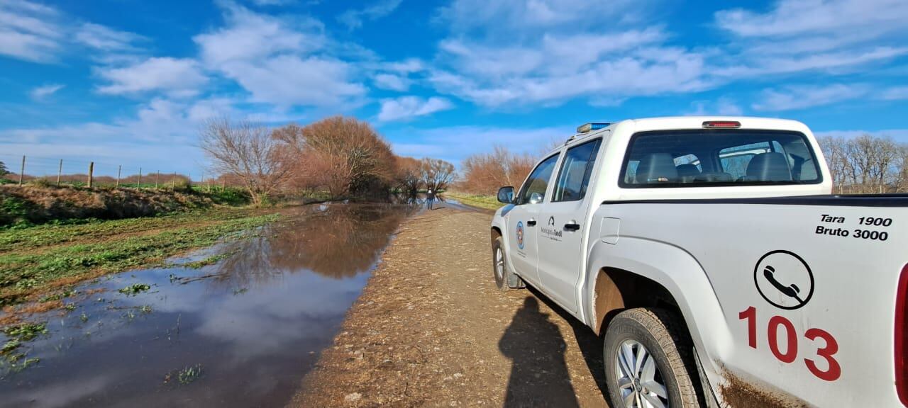 Consecuencias de las intensas lluvias en Tandil