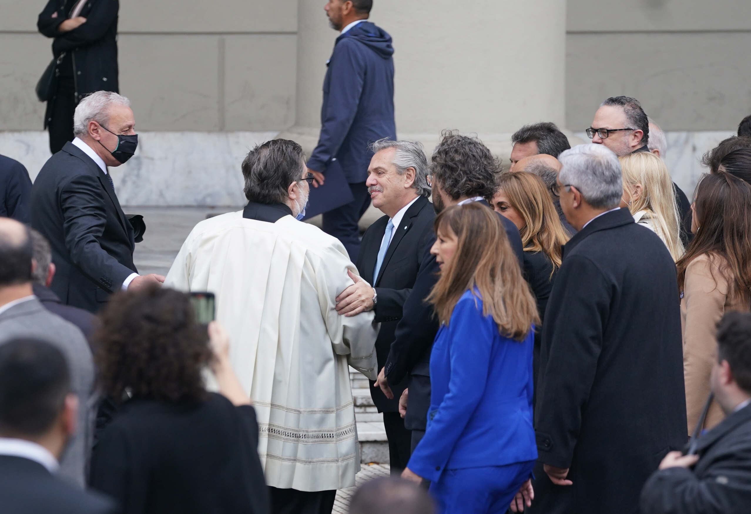 POLÍTICA
ALBERTO FERNÁNDEZ en el TEDEUM POR EL 25 DE MAYO CON SU GABINETE
foto CLARÍN