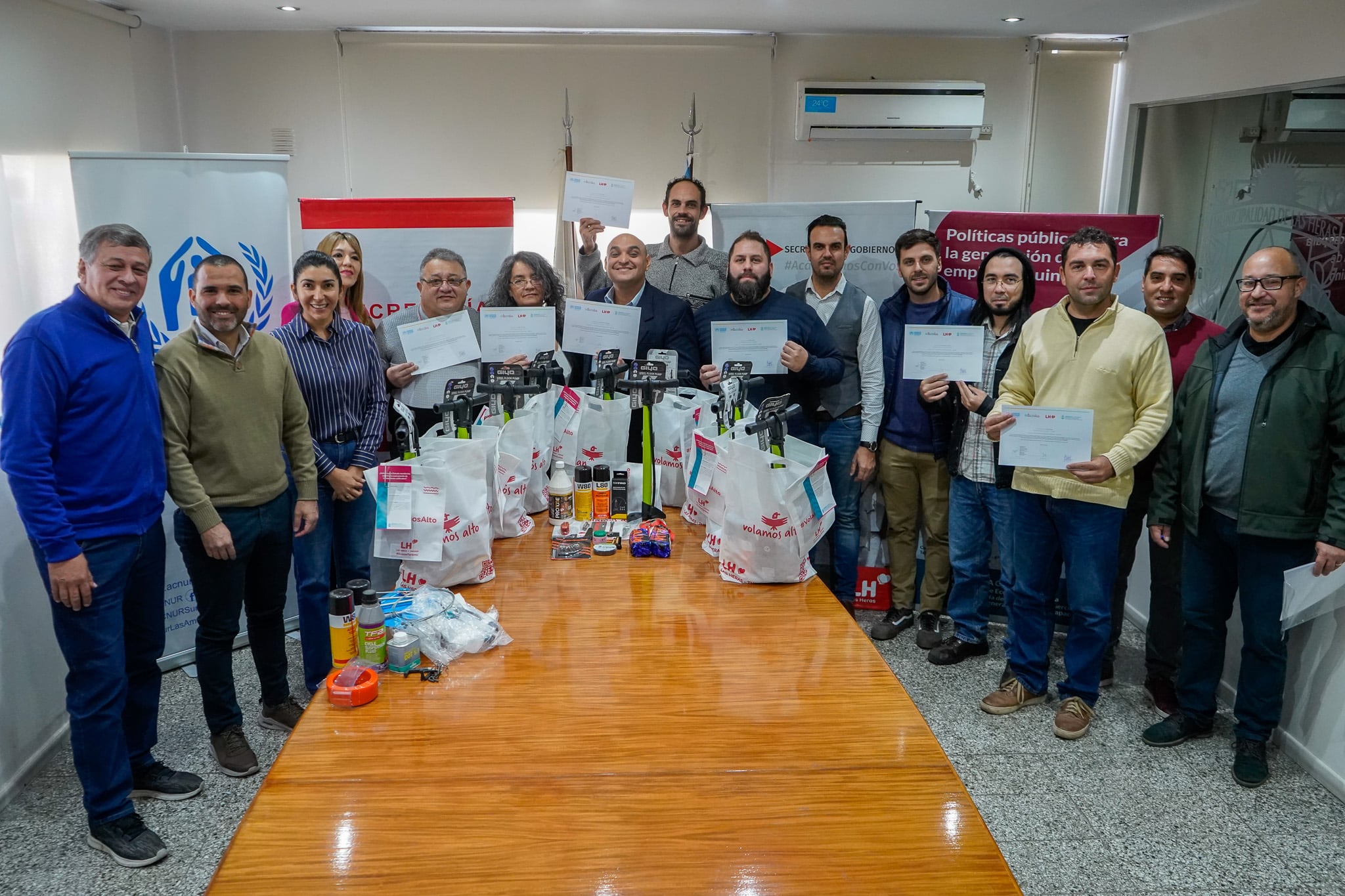 Mendoza y ACNUR (Alto Comisionado de las Naciones Unidas para los Refugiados), trabajan en acciones concretas para el desarrollo del trabajo.