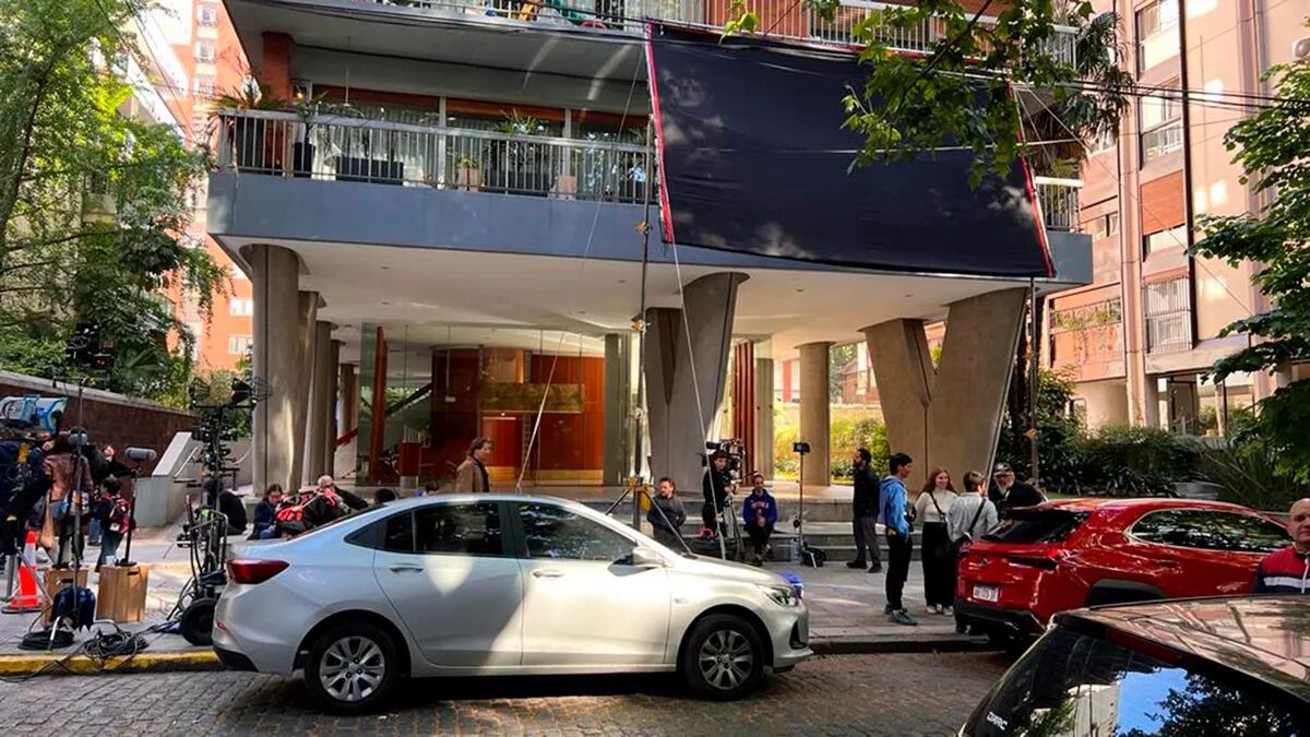 El edificio donde se filmó El encargado.