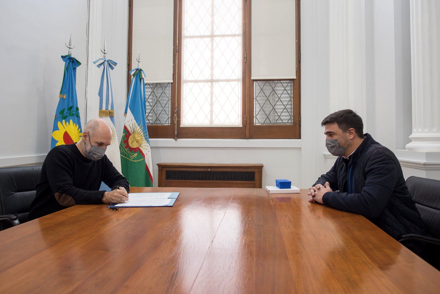 Rodríguez Larreta visitó Olavarría