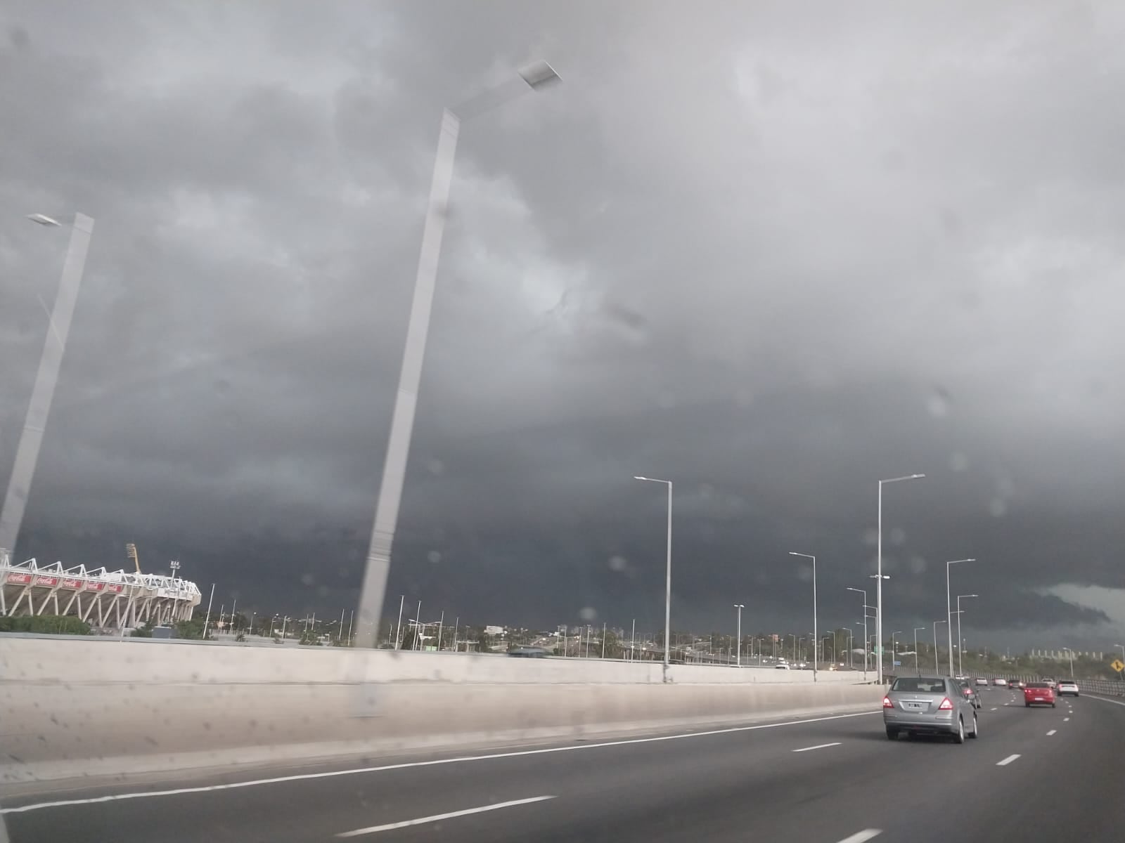 Tormenta en la ciudad de Córdoba. (Javier Ferreyra / La Voz)