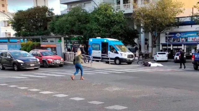 Murió atropellada una ciclista en zona norte. (@radioboing)