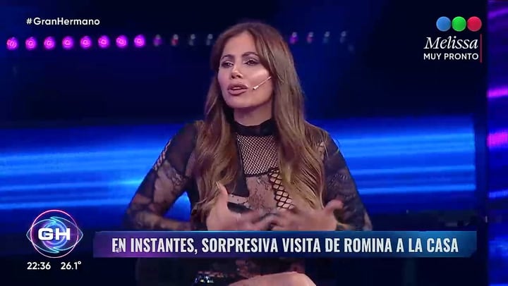 Romina fue muy bien recibida por parte de los concursantes de Gran Hermano 2023.