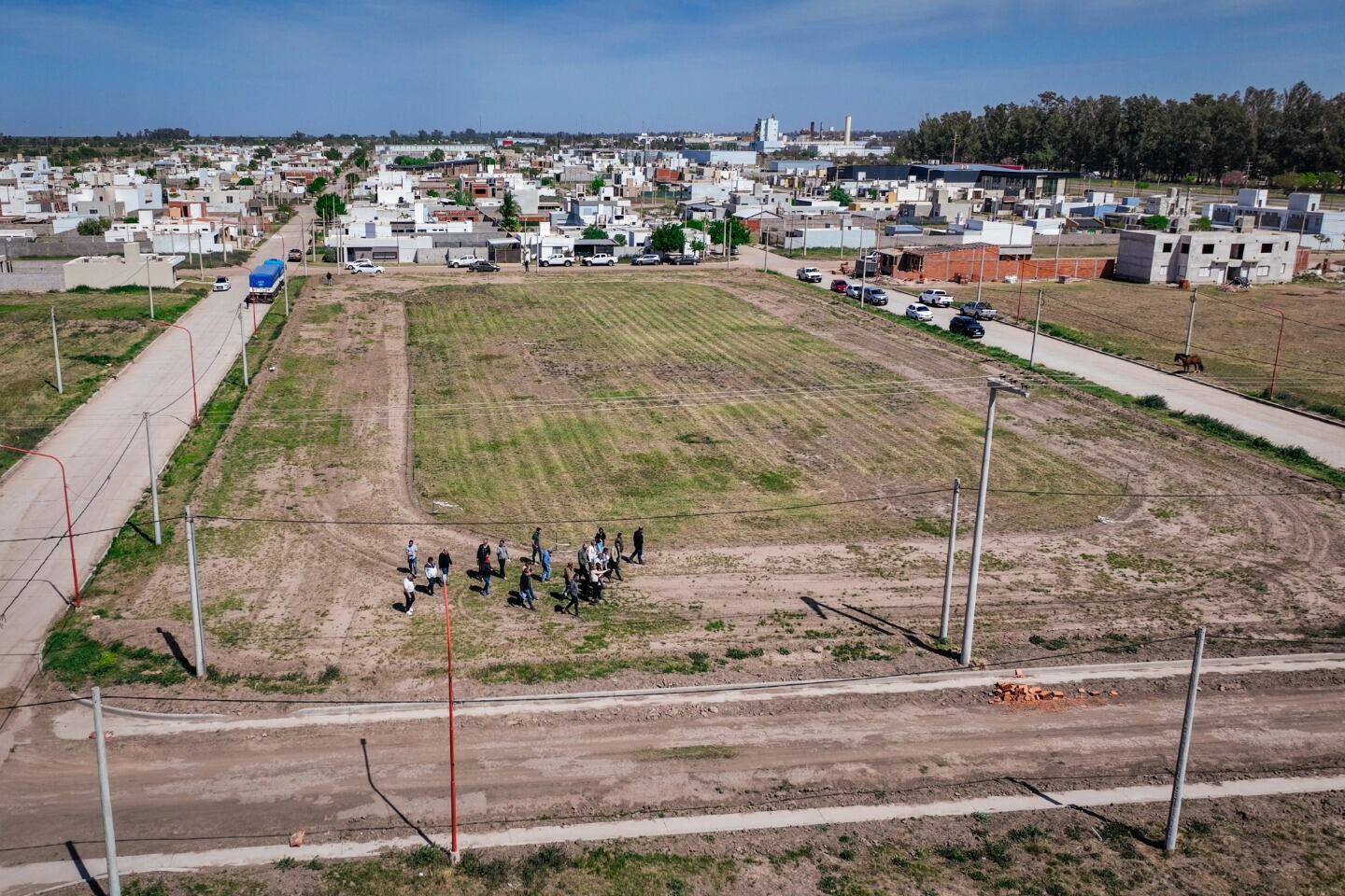 Empresas constructoras visitaron en Arroyito para la construcción de la UPC