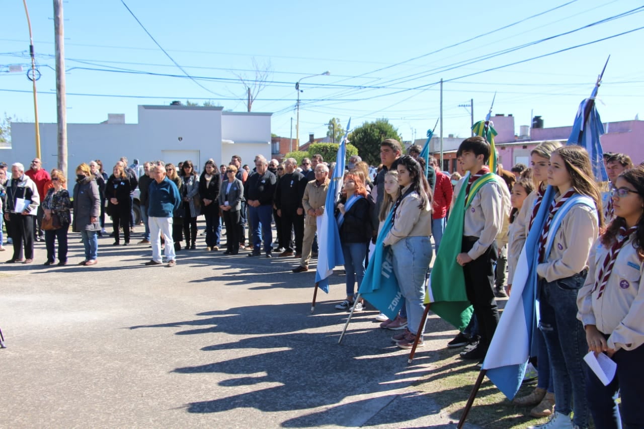 Acto Oficial por el 40º aniversario de la guerra de Malvinas, Tres Arroyos