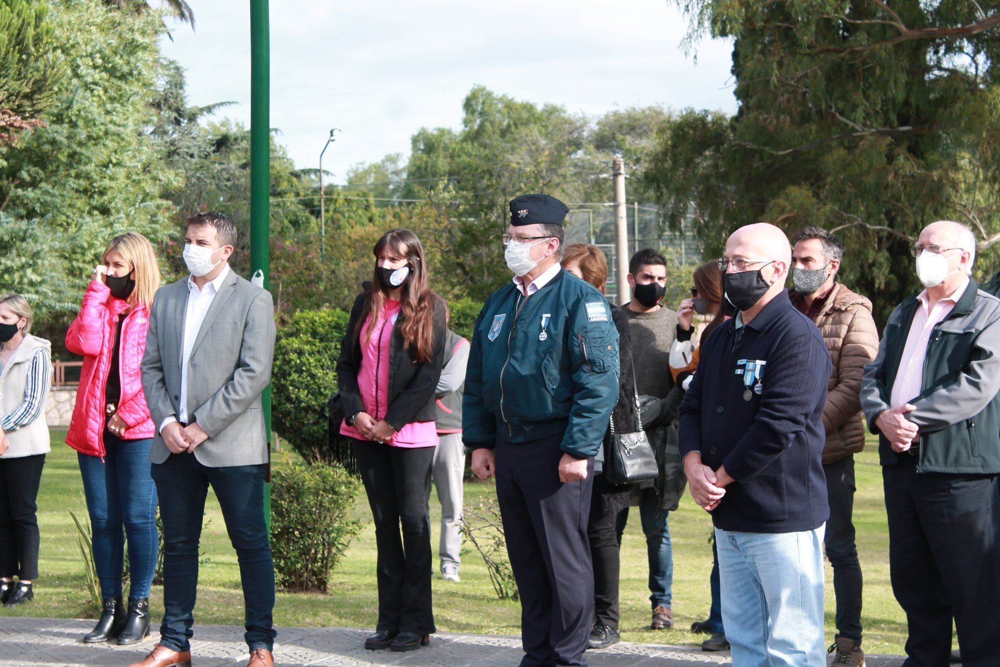 2 de abril 2021: acto conmemorativo en La Cumbre.