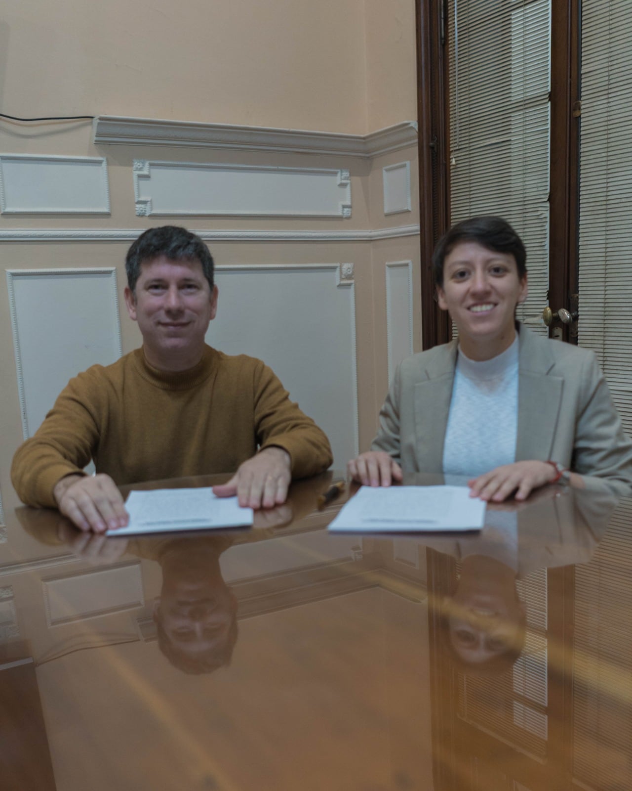 Gonzales Chaves firmó convenio con la Universidad Guillermo Brown para llevar carreras al futuro Centro Universitario