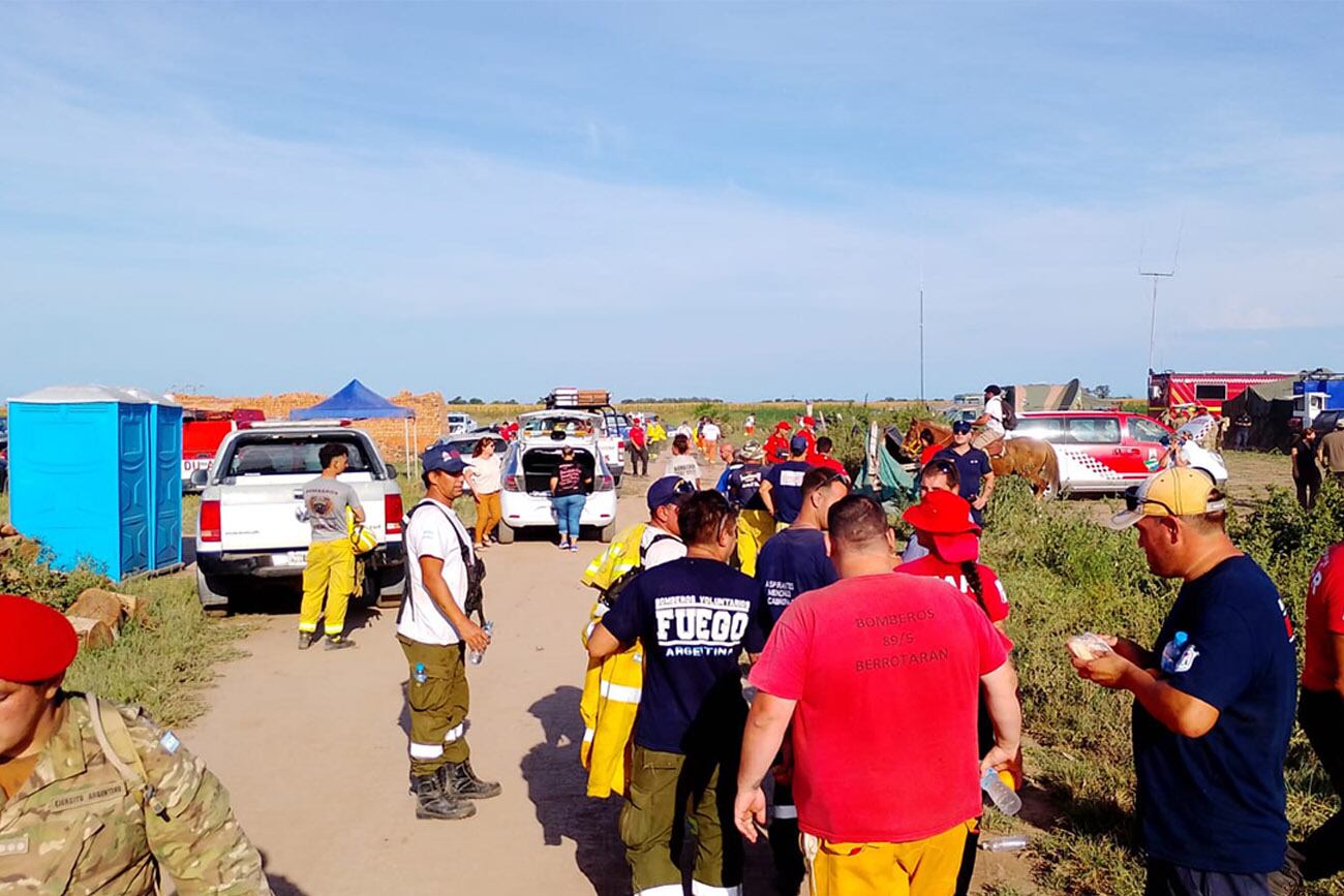 Caso Lian. Continúa la intensa búsqueda del pequeño. (Fotos César Heredia / La Voz)