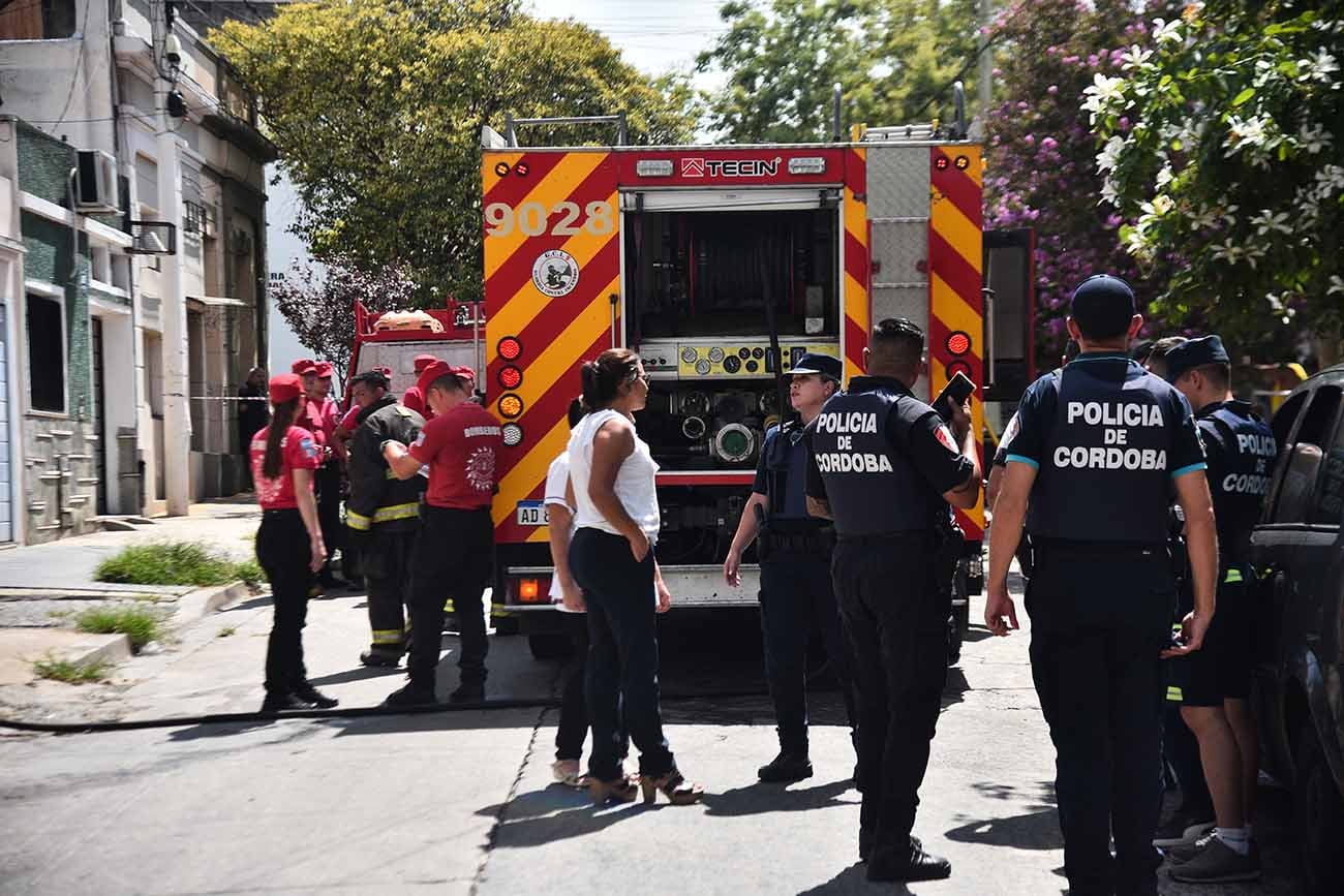 Incendio fatal en barrio San Martín. (Pedro Castillo / La Voz)