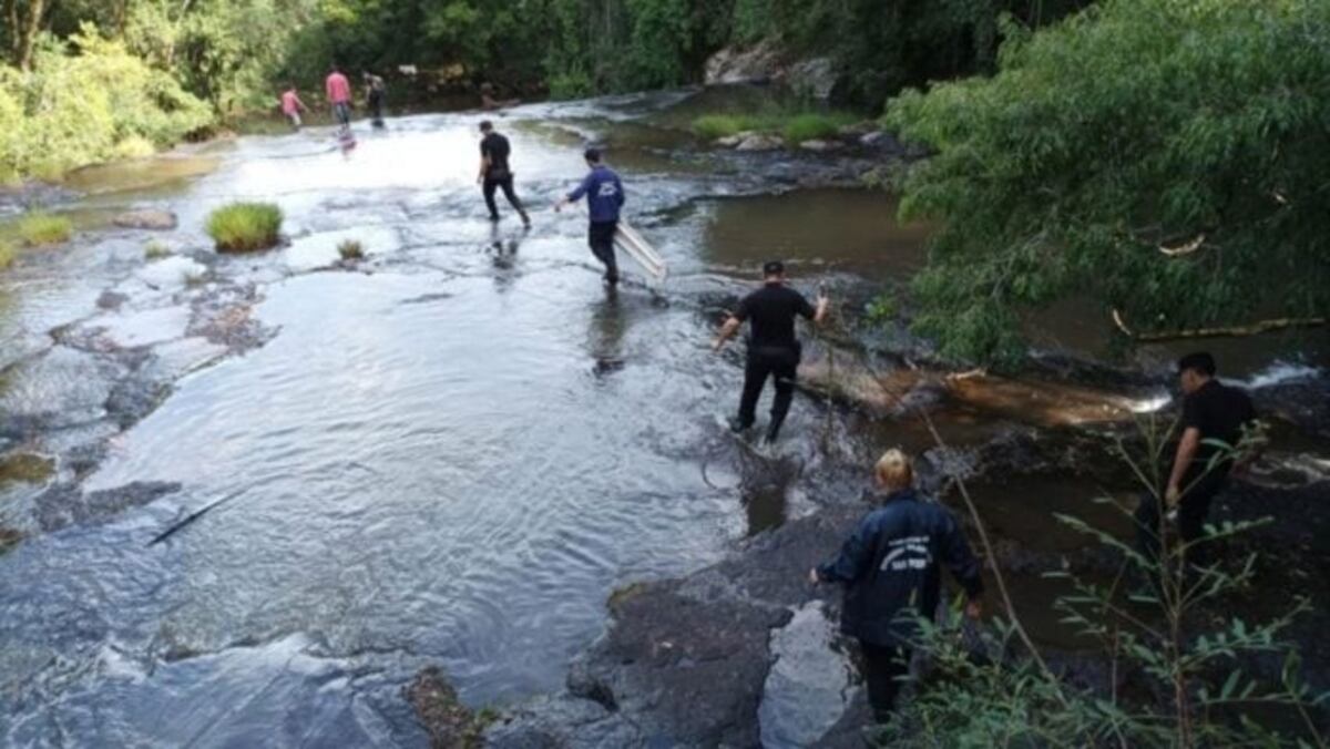 Investigan la muerte de un hombre que falleció ahogado en el arroyo Tacuruzú de San Pedro