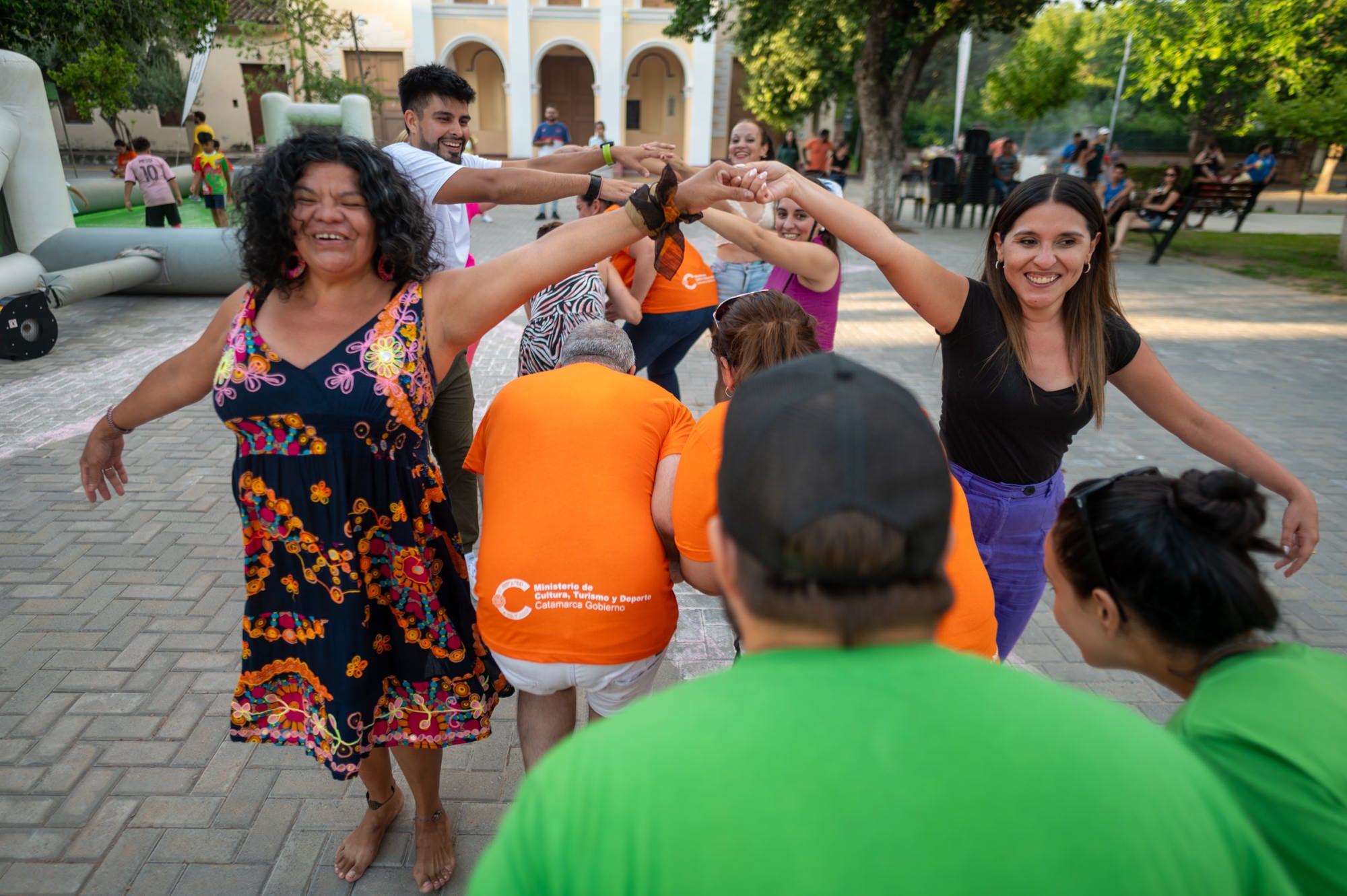 Actividades en las plazas.