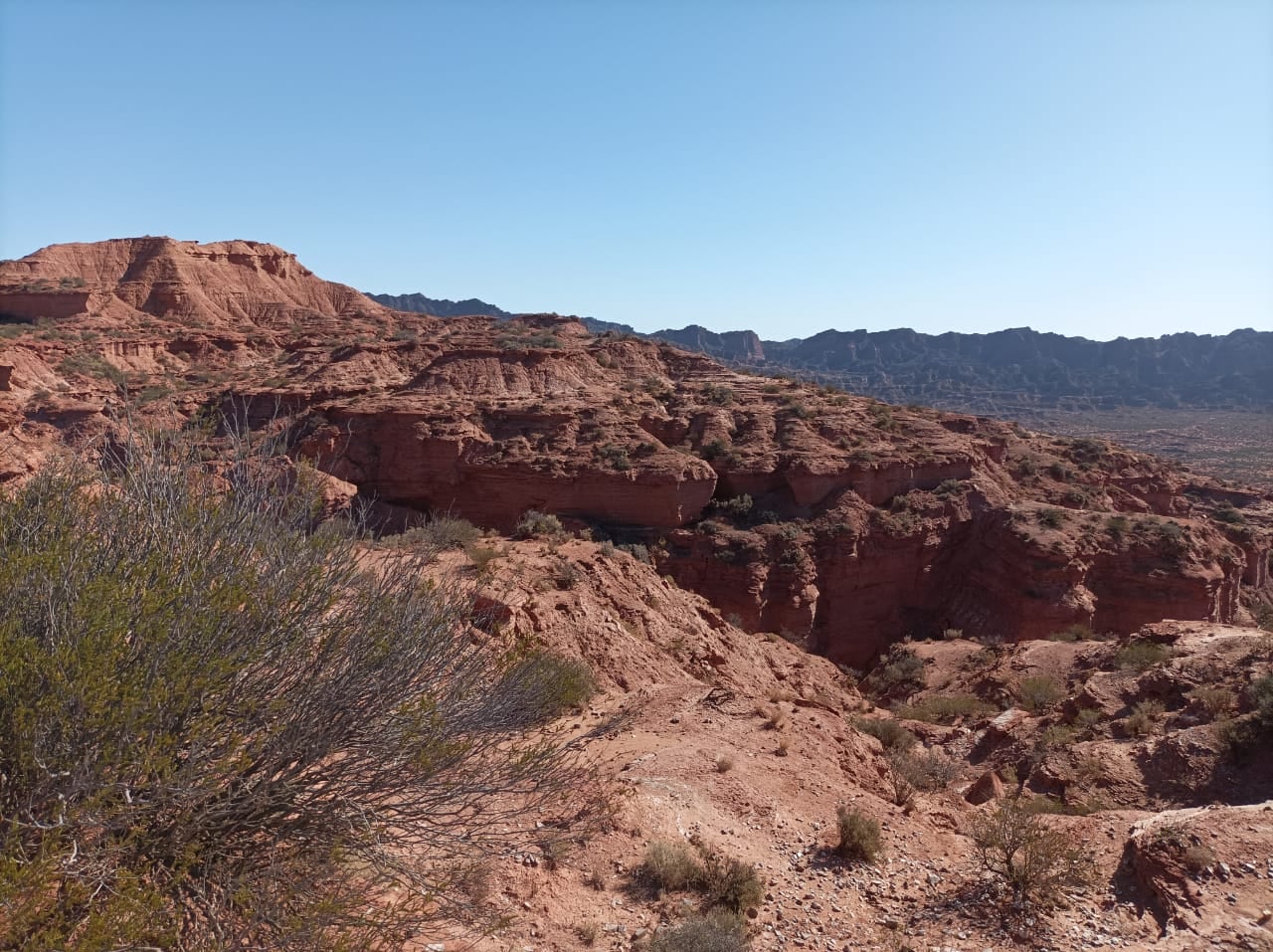 Parque Nacional Sierras de las Quijadas. San Luis.