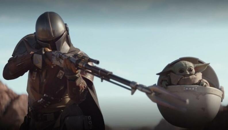 La tercera temporada de “The Mandalorian” es una de las producciones que se podrán ver en Disney+ este año. Foto: DPA