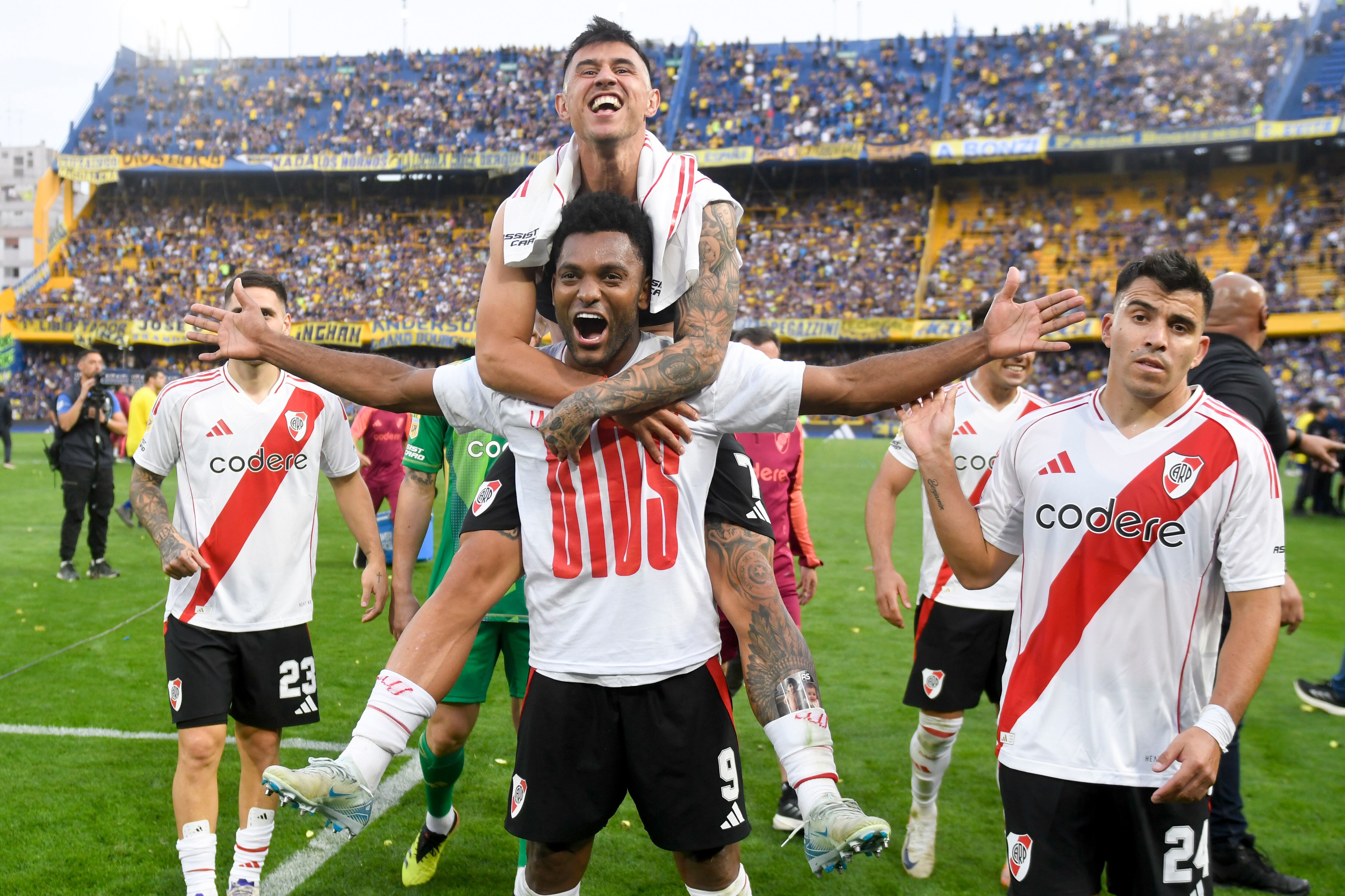 River se enfrenta a Atlético Mineiro en el Arena do Galo de Belo Horizonte por la ida de las semifinales de la Copa Libertadores. (AP Foto/Gustavo Garello)