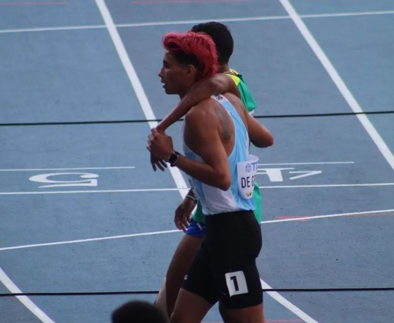 El puntano Bruno De Genaro, el atleta de 19 años que  sigue rompiendo marcas.