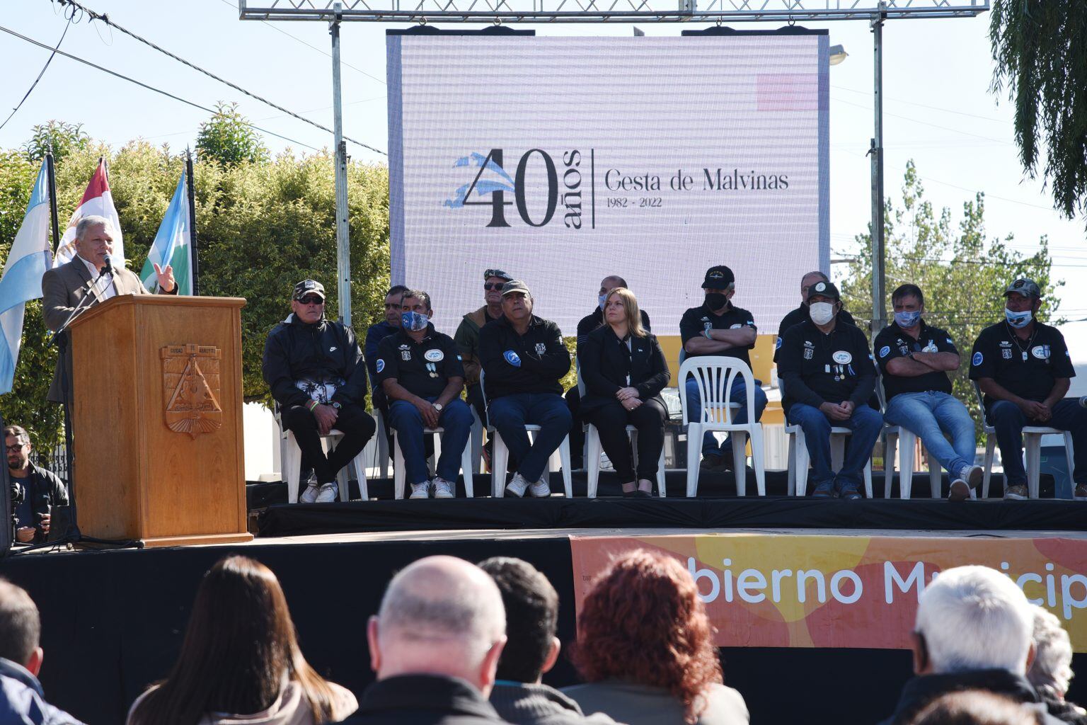 Acto 40 años Gesta de Malvinas en Arroyito