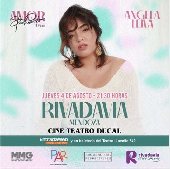 Ángela Leiva llega con "Amor Prohibido Tour"