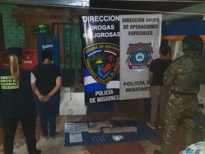 Desbarataron kioscos narcos en los barrios Malvinas y Villa Bloset de Posadas