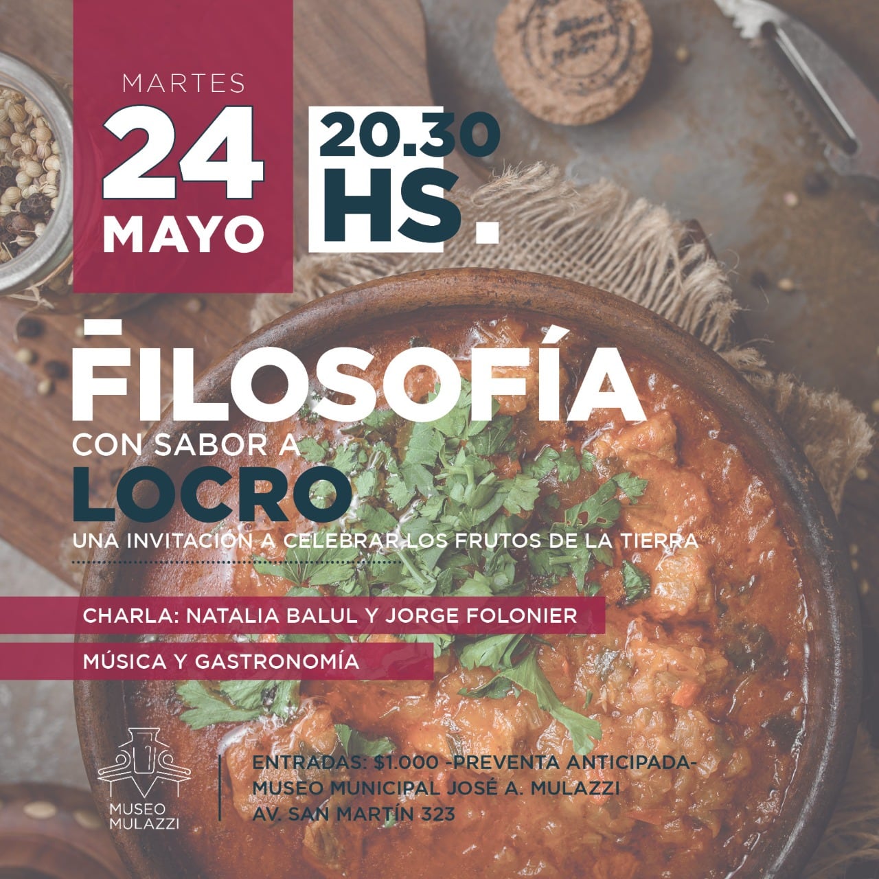 Museo Mulazzi: Filosofía con sabor a locro
,una invitación a celebrar los frutos de la tierra.