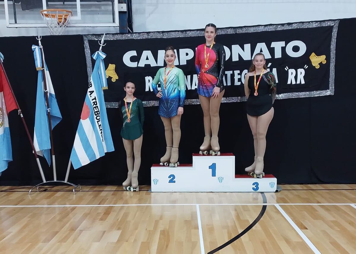 Patinadoras de Club Sportivo 24 de Septiembre