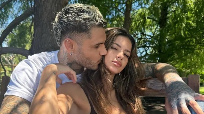 Mauro Icardi, enamorado de la China Suárez.