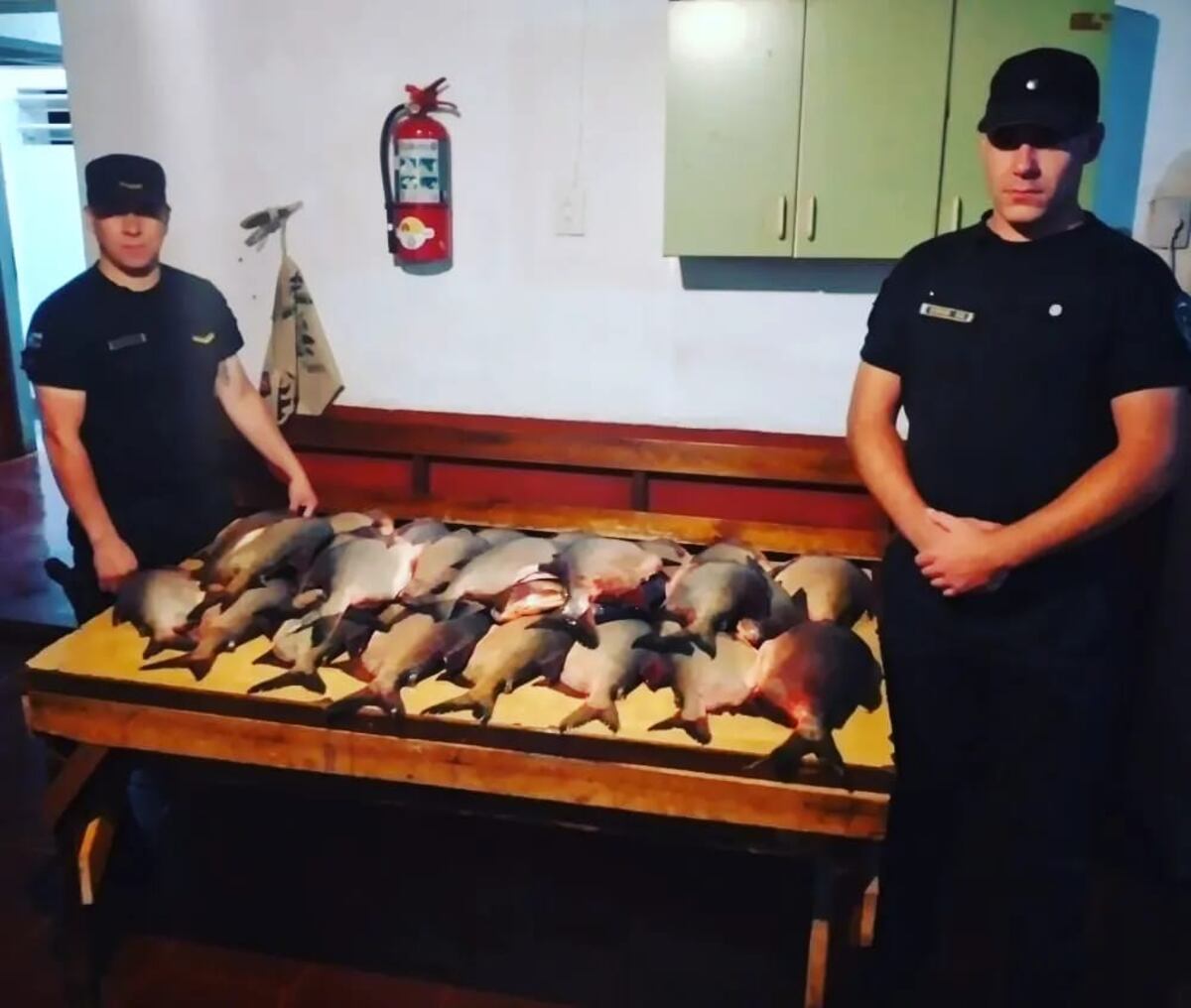 Un detenido tras el robo de pescados de un campo en San José