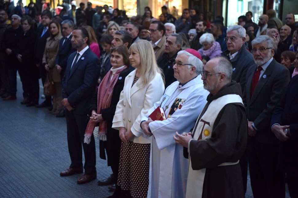 En la ceremonia de puesta en valor del templo en pleno centro de esta ciudad