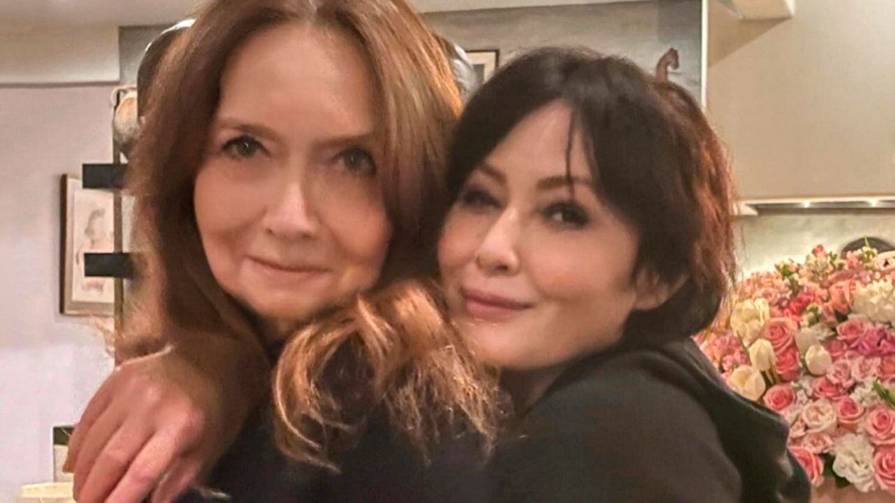 Shannen Doherty con su madre, Rosa Doherty .