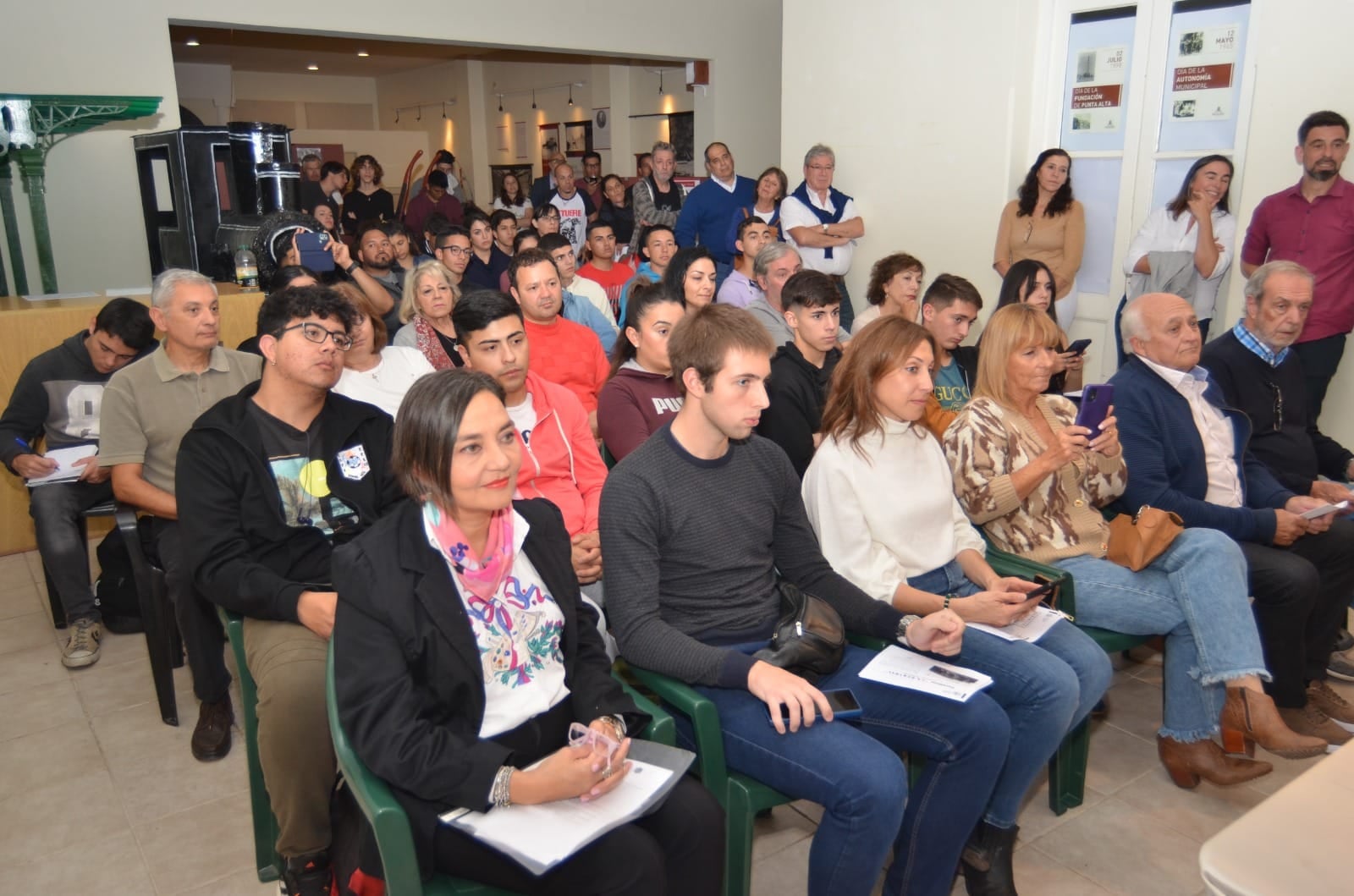 Gran convocatoria en el segundo encuentro del ciclo Charlas del Archivo Histórico Municipal. Estuvo referido a “Panaderías Puntaltenses: historia y presente”.