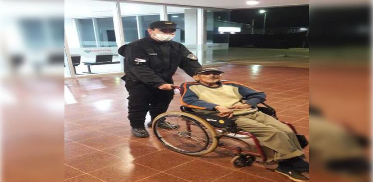 Efectivos policiales auxiliaron a un hombre perdido en Jardín América