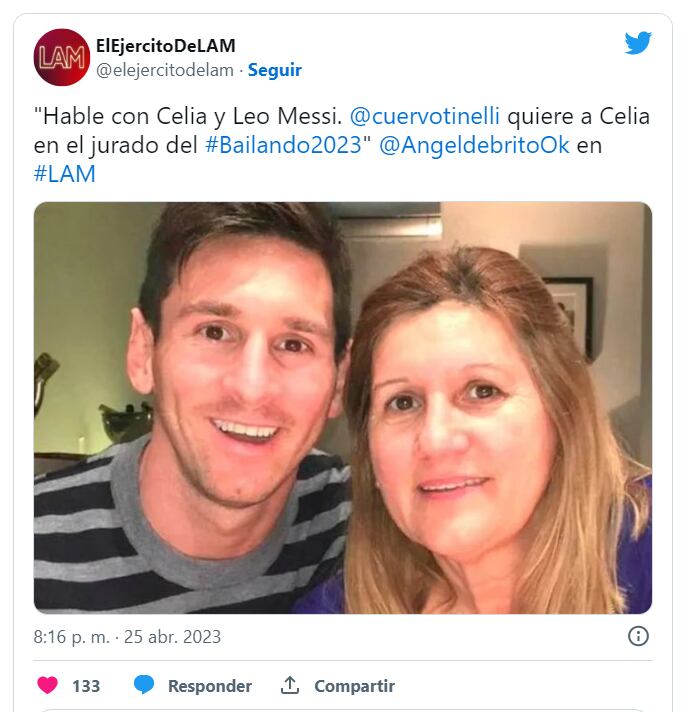 Celia Cuccittini sonó como posible jurado para el Bailando.