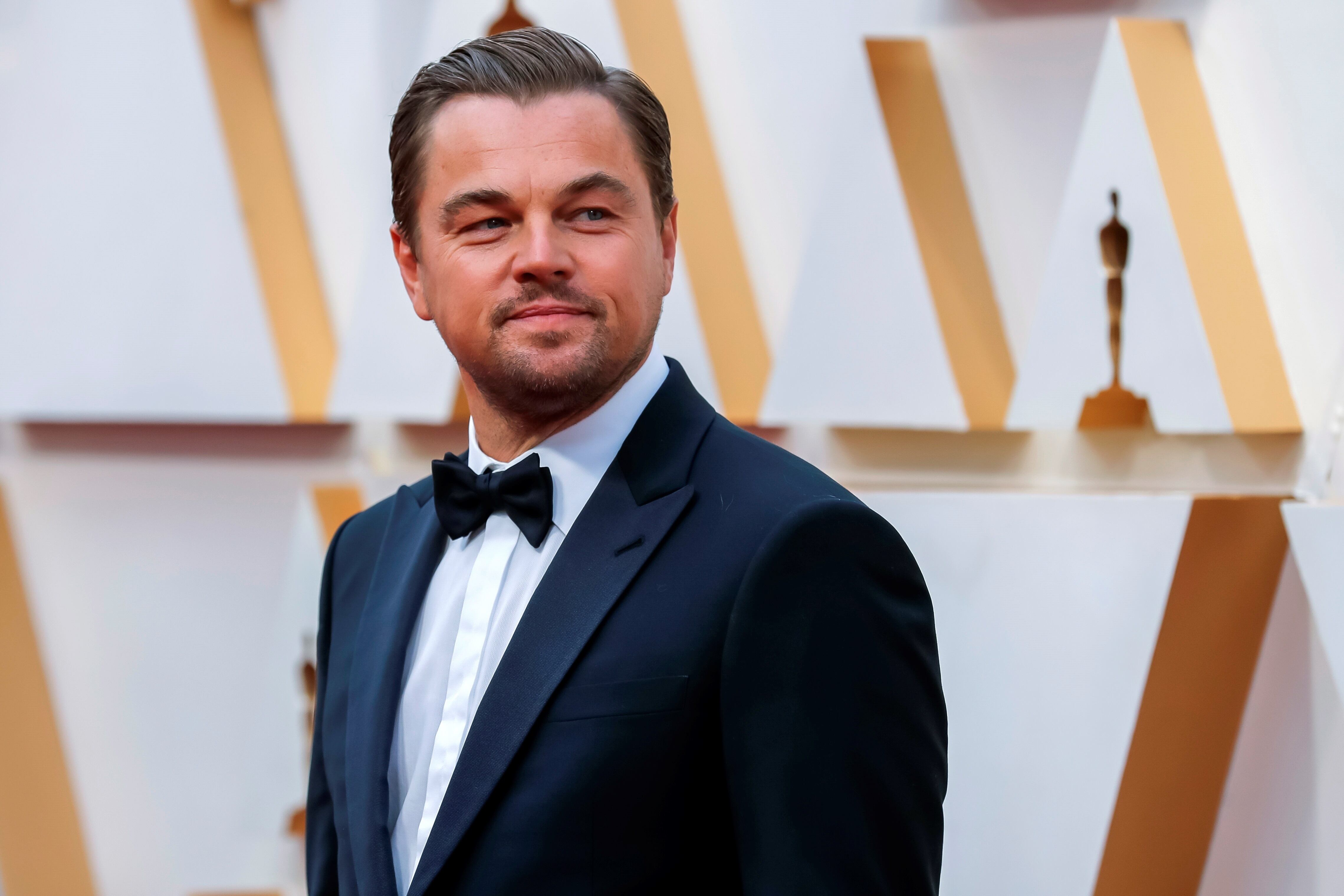 Leonardo DiCaprio en los Óscars.