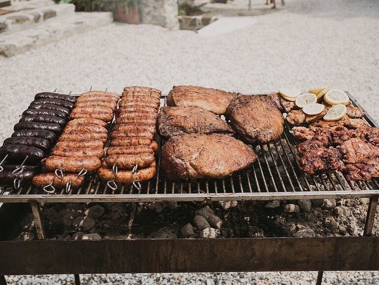 Asado a la parrilla completo