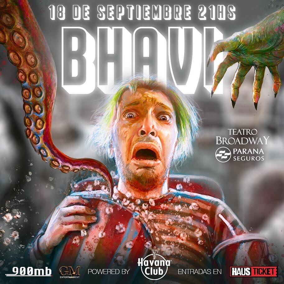 Bhavi se presenta en el Teatro Broadway.