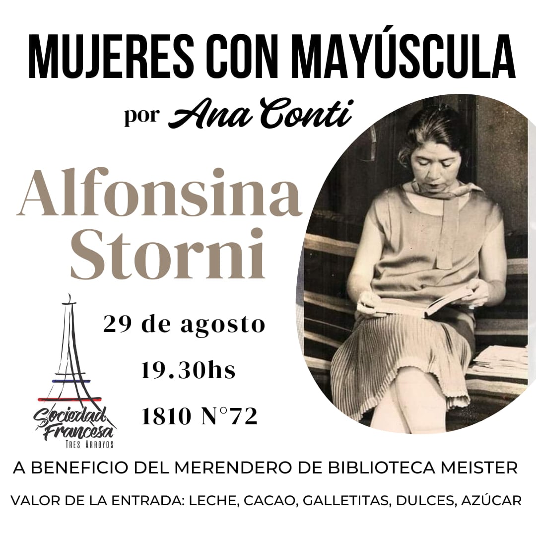 “Mujeres con Mayúsculas” en la Sociedad Francesa: Alfonsina Storni