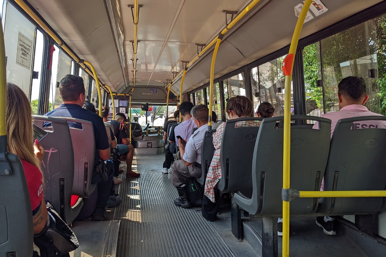 Transporte público Córdoba. (Christian Luna / La Voz)