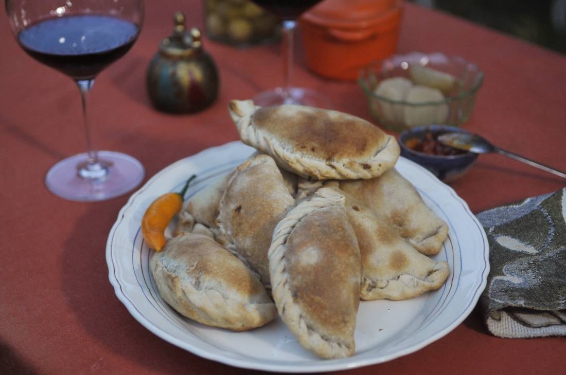 Empanadas de matambre fueron el platillo elegido por el chef de Córdoba.