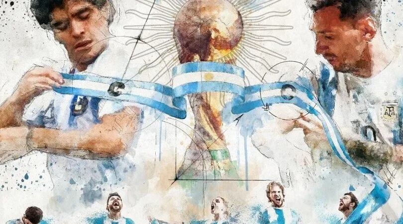 Un salteño ganó el concurso de arte de la FIFA y quedó entre los 16 mejores.