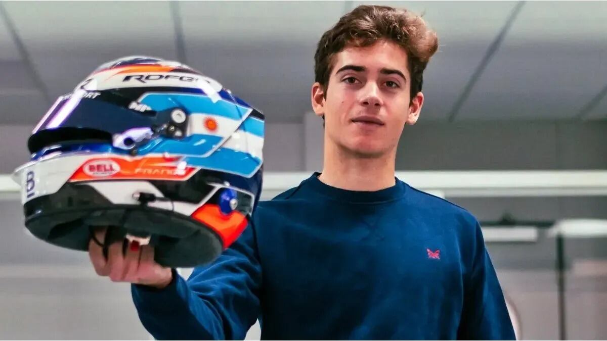 El ex Belgrano que se quedó a alentar a Franco Colapinto, aunque ya no tenía club