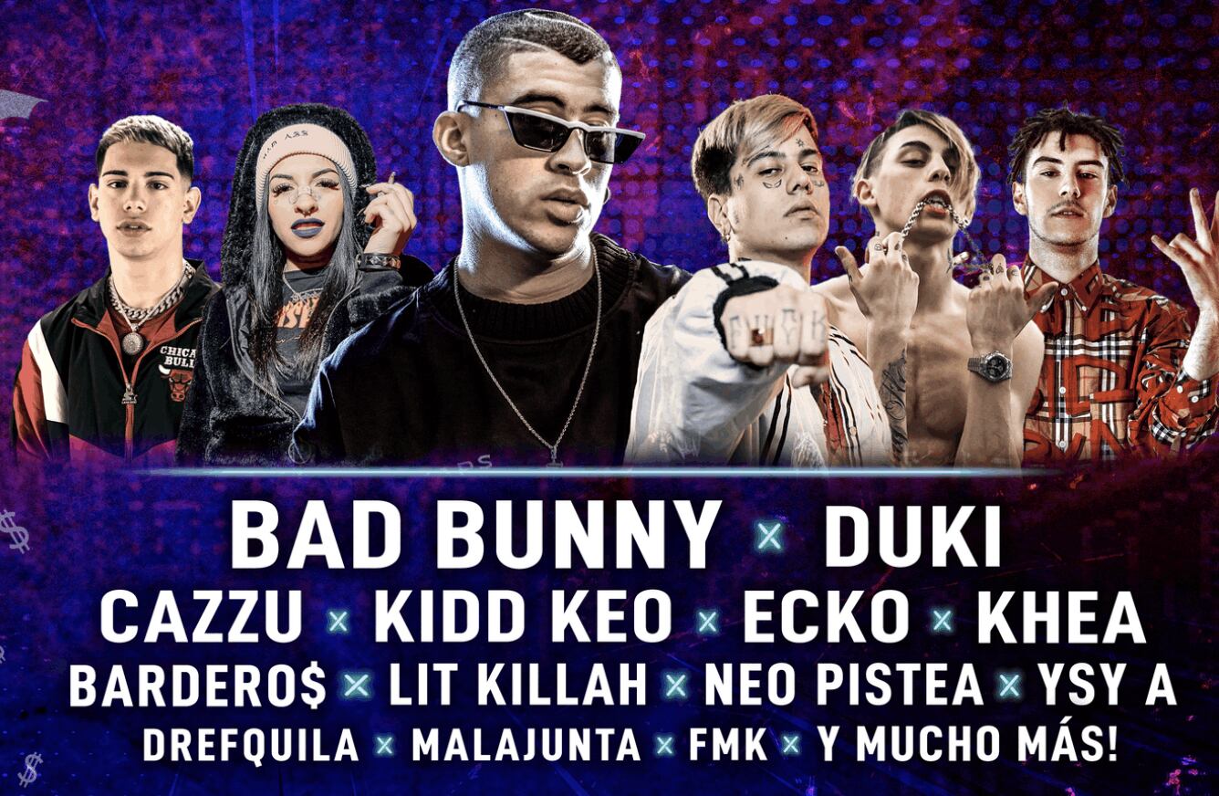 Así fue el line up del Buenos Aires Trap 2019