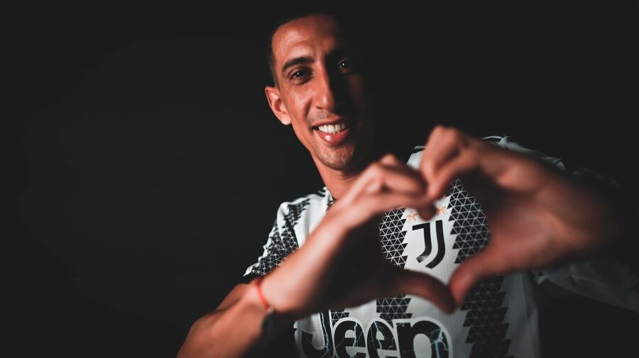 Ángel Di María, flamante jugador de la Juventus de Italia. Foto: Gentileza.