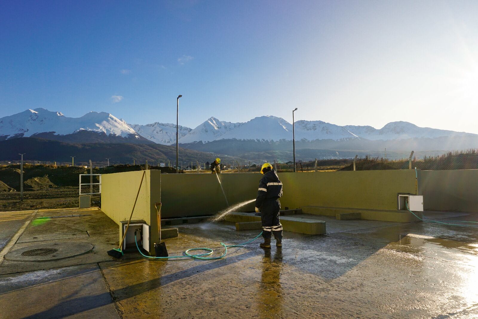 La DPOSS concluyó la obra complementaria de la Planta Bahía Golondrina de Ushuaia