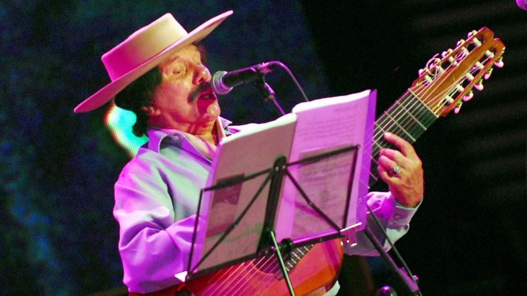 Fallece a los 96 años el ícono de la música litoraleña, el misionero Ramón Ayala.