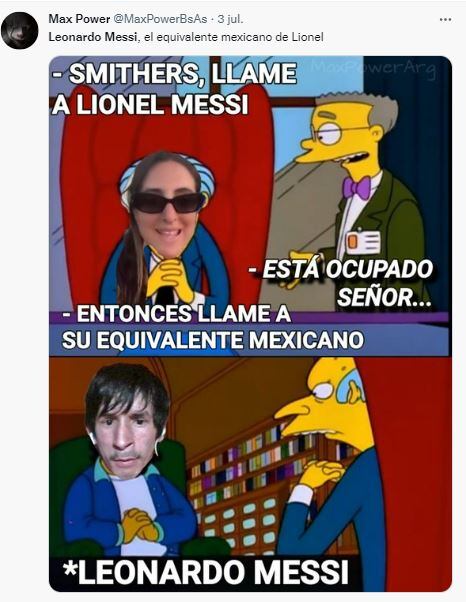 Los memes por el error al nombrar a Messi.