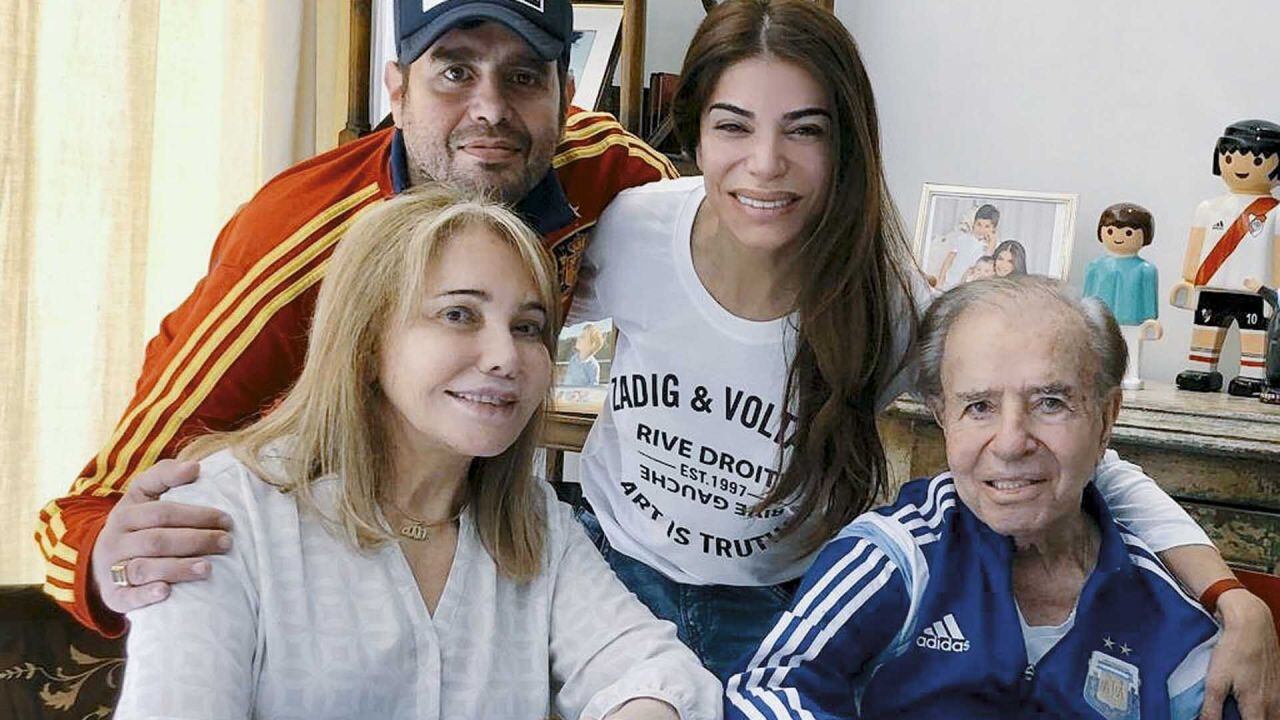 Los Menem en familia