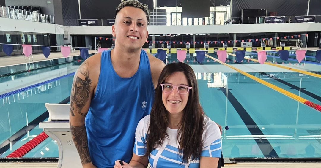 Elizabeth Noriega nadadora paralímpica Selección Argentina Arroyito