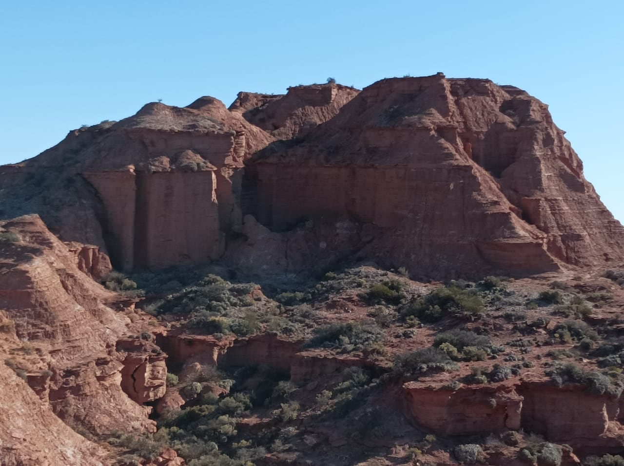 Parque Nacional Sierras de las Quijadas. San Luis.