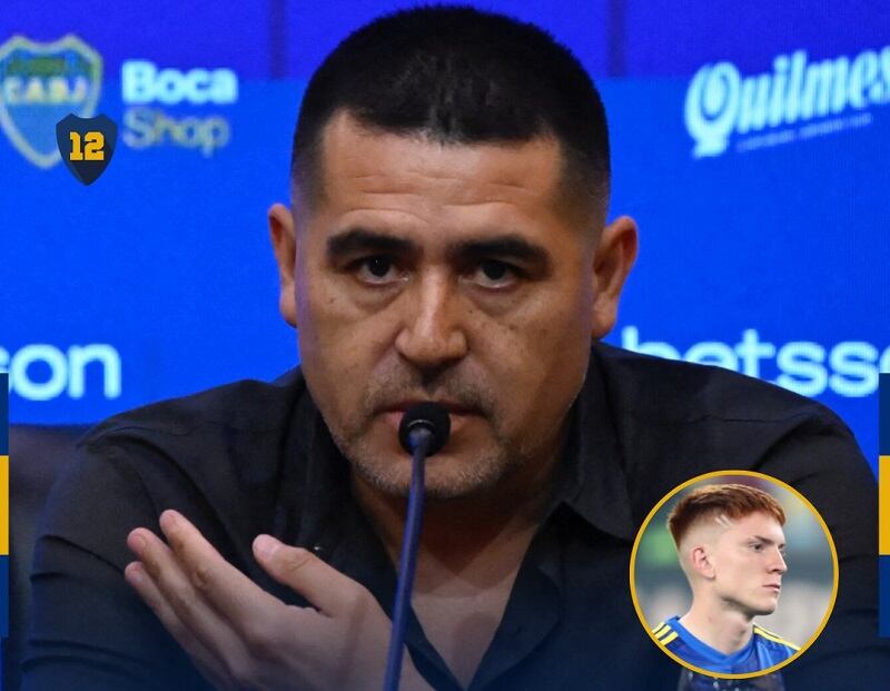 Juan Román Riquelme durísimo con el accionar de Valentín Barco. / Gentileza.