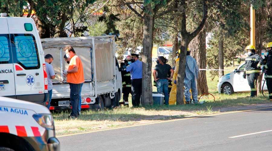 El accidente ocurrió a la vera de la Ruta Provincial N° 1 